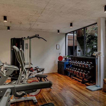Hotel Bisma Eight - Chse Certified Ubud Exterior foto The gym at the hotel