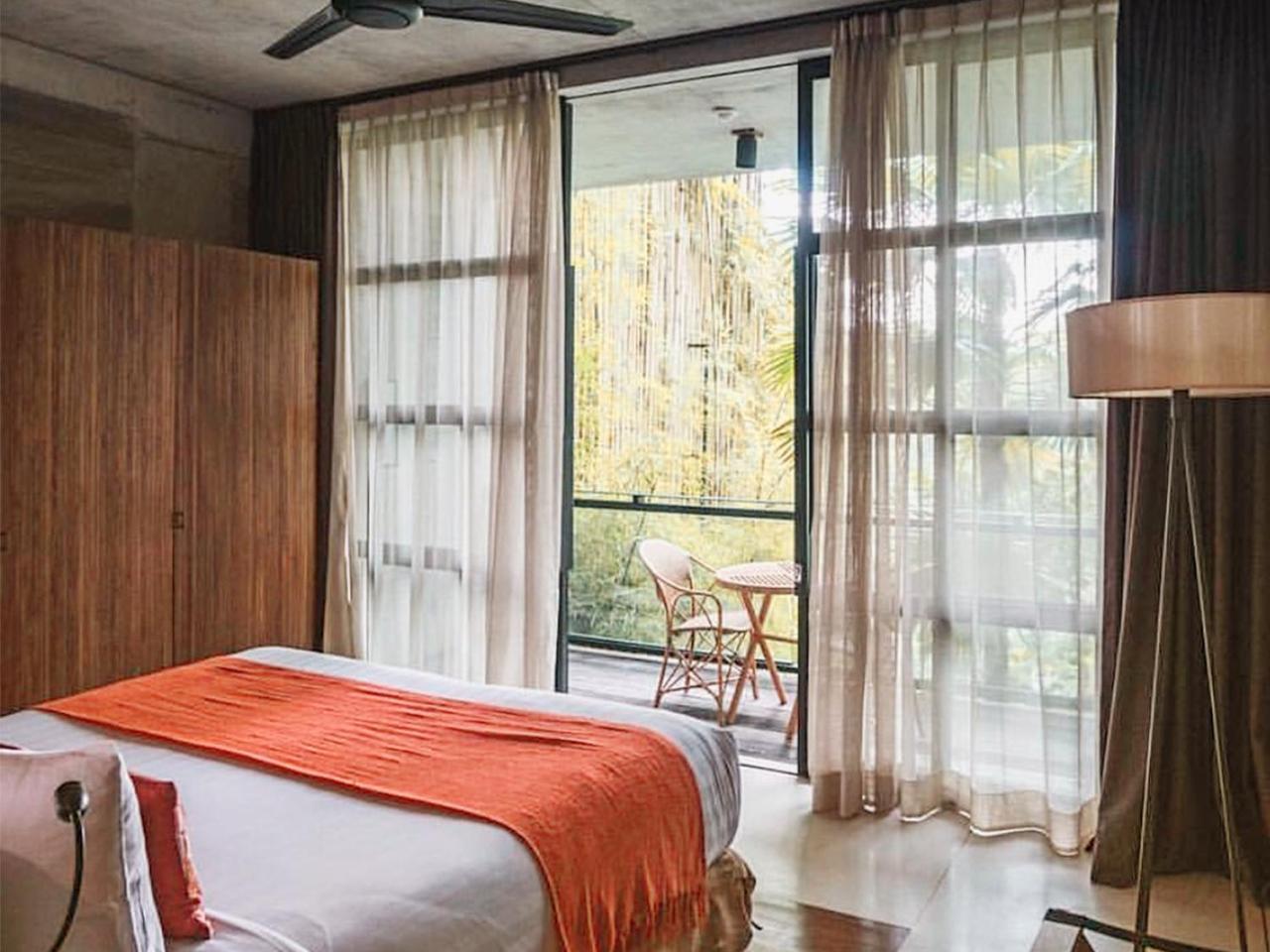 Hotel Bisma Eight - Chse Certified Ubud Exterior foto A bedroom at the hotel