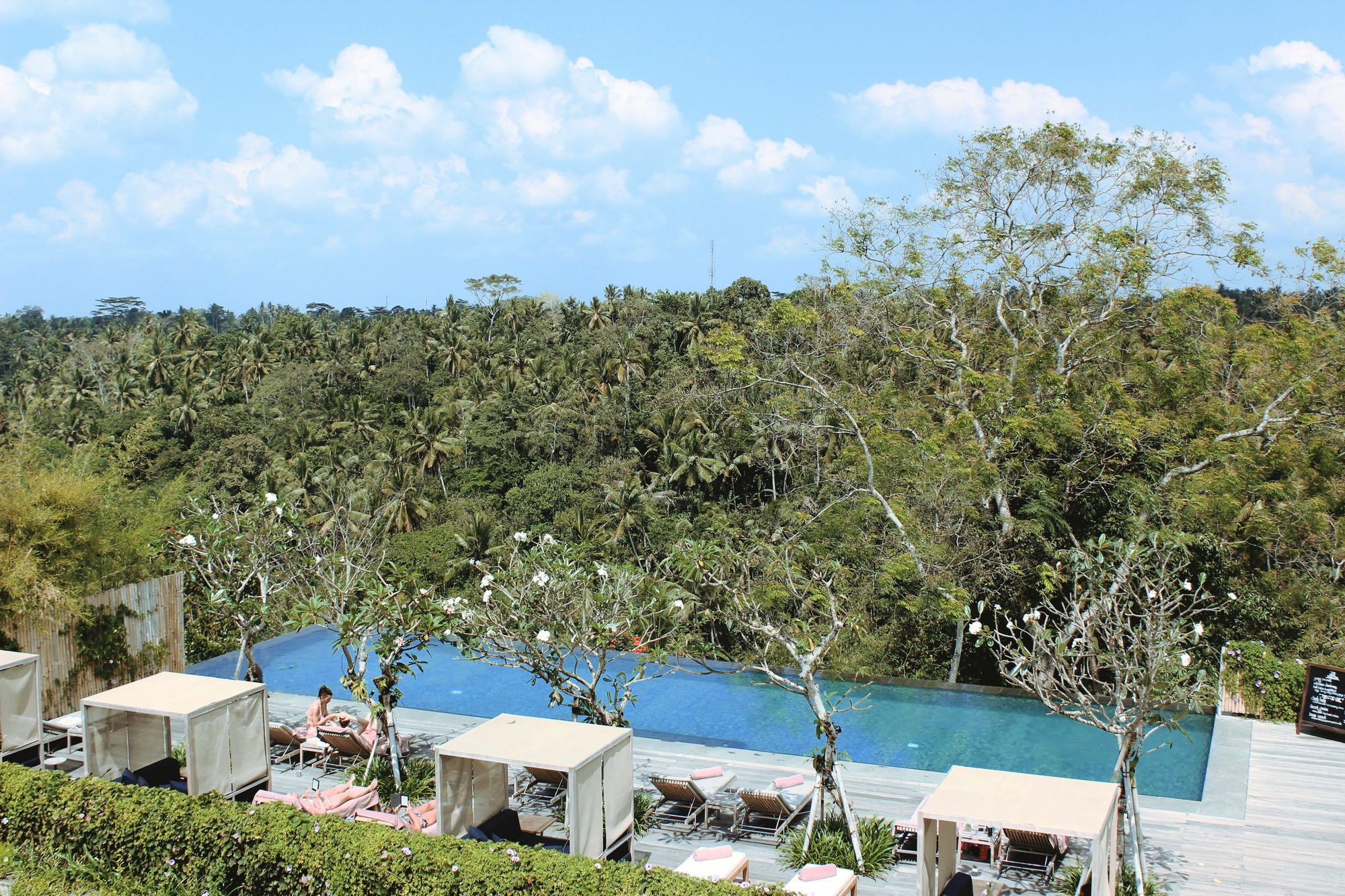 Hotel Bisma Eight - Chse Certified Ubud Exterior foto The pool at the Alila Villas Uluwatu